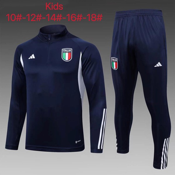 Ninos Chandal Italia 2023-2024 Azul